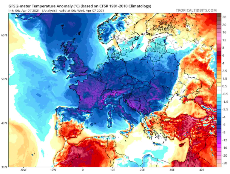 Monatlicher Kältereport… - EIKE - Europäisches Institut für Klima & Energie